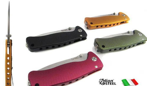 世界精品刀具 意大利鋼獅sr 1a gb戰術折刀,硬漢氣質值得擁有